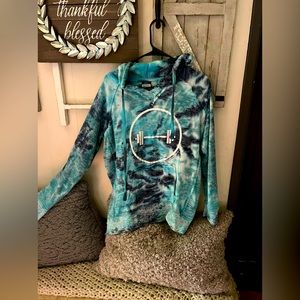 Size xl tie dyed hoodie